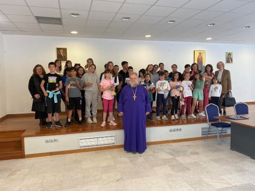 Επιτυχής Πνευματική Εκδήλωση του Ιερού Ναού Αγίου Νικολάου Κορθίου Ανδρου 