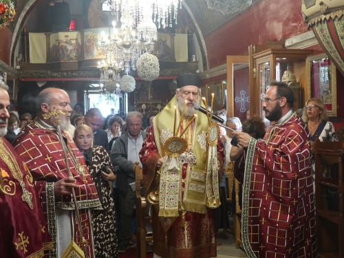 Οι Μυκόνιοι τίμησαν την ιερά μνήμη του Αγίου Νεομάρτυρος Μανουήλ, του Κρητός 