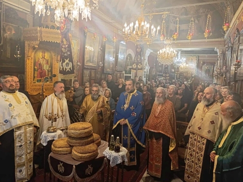 Η Εορτή των Παμμεγίστων Ταξιαρχών στην Ερμούπολη 