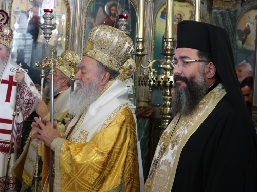 Ο Σεβασμιώτατος κ. Δωρόθεος Β’ στο Βασιλικό Χαλκίδος 