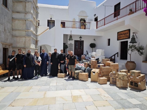 Παμμυκονιακός Συναγερμός για την στήριξη του Οίκου Ευγηρίας της Ιεράς Μητροπόλεως