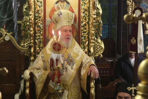 Ο Εσπερινός της Αγάπης στον Ιερό Ναό Κοιμήσεως της Θεοτόκου «των Ψαριανών», στην Ερμούπολη