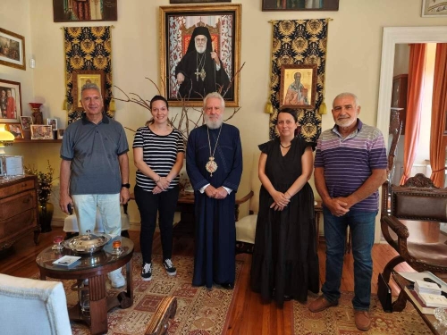 Συνάντηση του Σεβασμιωτάτου κ. Δωροθέου Β΄ με το Διοικητικό Συμβούλιο του Συλλόγου 