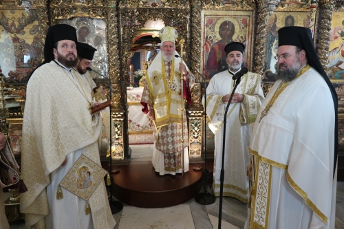Στην Ιερά Μονή Παναγίας Τουρλιανής τιμήθηκε και σήμερα η  μνήμη του Οσίου Παϊσίου του Αγιορείτου 