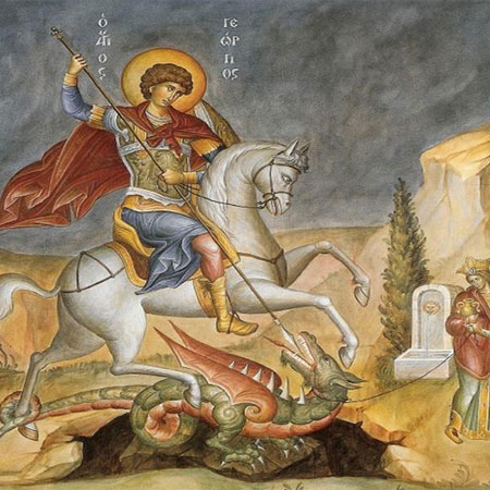 Ιερός Κοιμητηριακός Ναός Αγίου Γεωργίου Ερμουπόλεως - Μεγάλη Πανήγυρις Πέμπτη 23 Απριλίου 2026